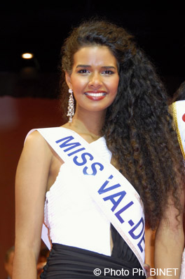 Sabine Hossenbaccus Miss Ile de France 2011