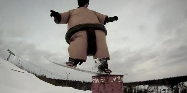 Video Sumo Snowboard