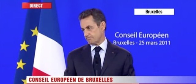 Video Sarkozy et journlaiste italien