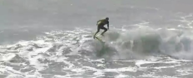 Video flip avec un surf
