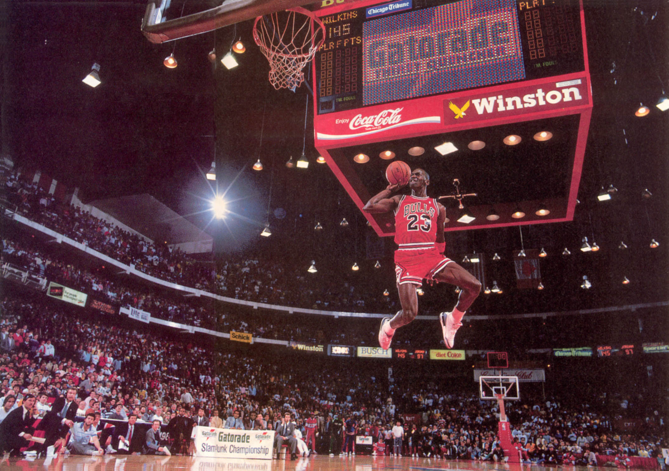 Michael Jordan Concours de Dunk