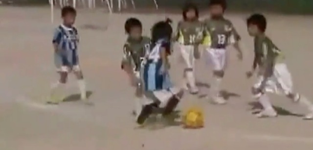 Video Messi prodige japonais