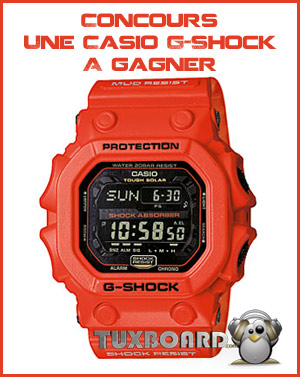 Montre Casio G-Shock GX-56-4ER a gagner
