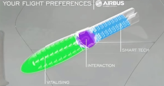Video Airbus Concept Plane preference de vol
