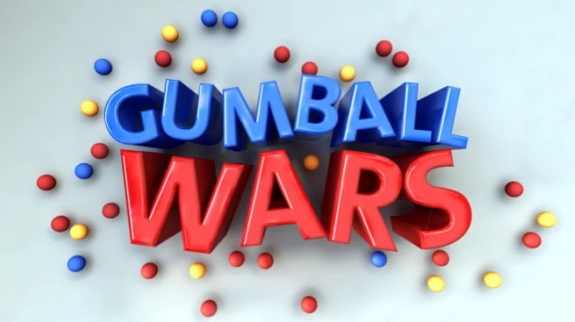 Video Gumball Wars guerre ditributeurs bonbons