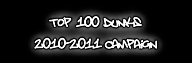 Video Top 100 plus beaux dunks Dunks