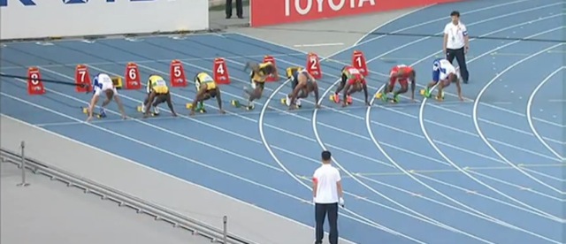 Video Usain Bolt faux depart
