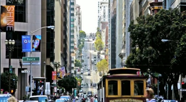 Video Time Lapse San Francisco tramway