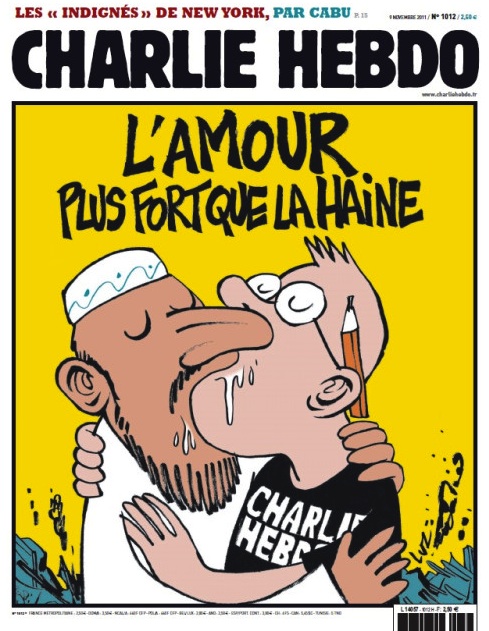Charlie Hebdo couverture 8 novembre 2011