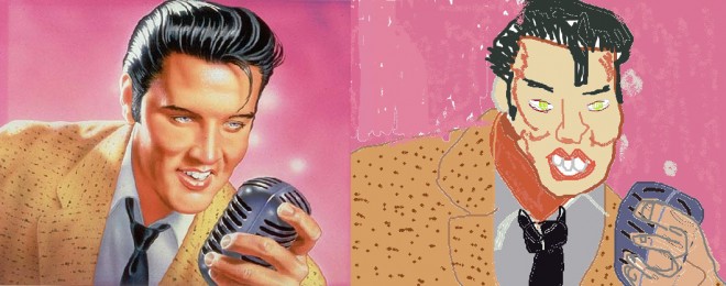 Elvis Presley Paint