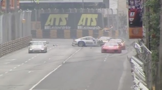 Video accidents GT Cup Macau 2011