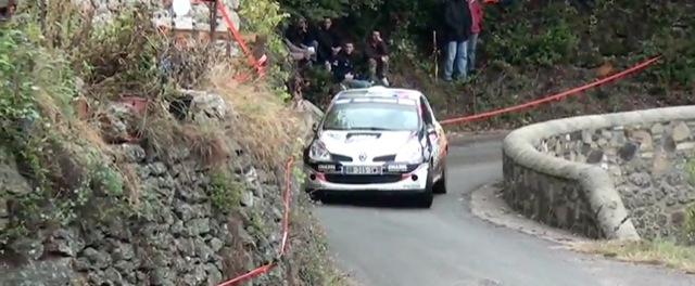 Video violent crash Rallye des Cevennes