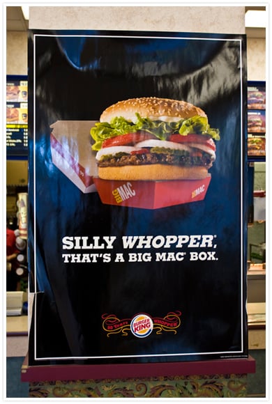 Burger King vs McDo