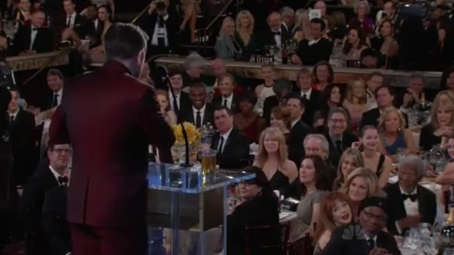 Video Ricky Gervais Golden Globe Awards 2012