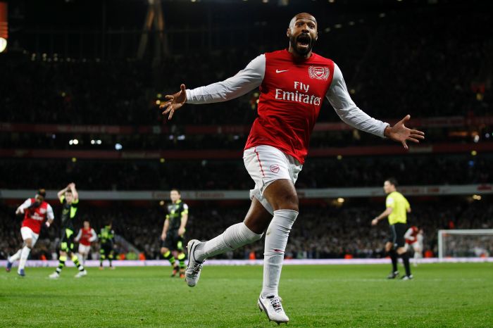 Video but Thierry Henry Arsenal 2012