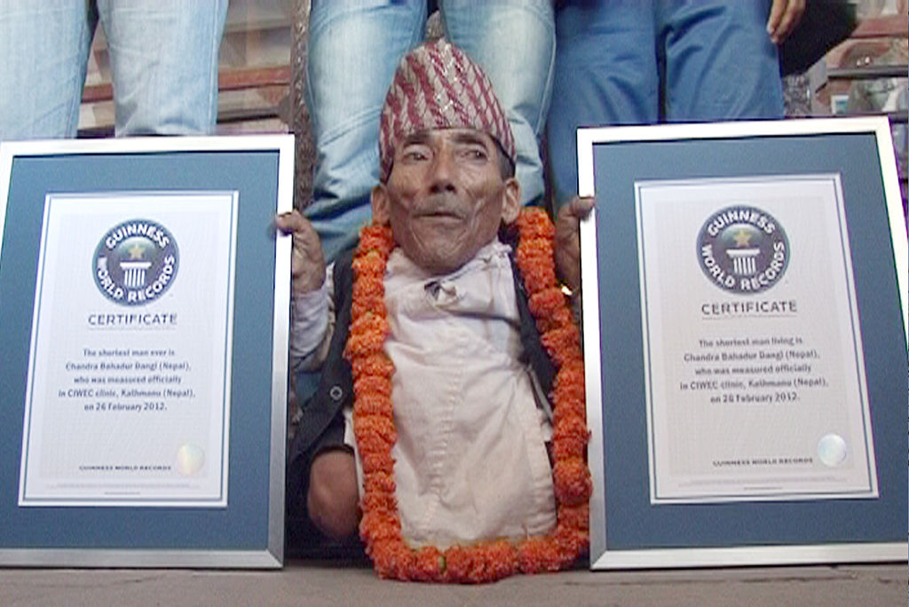 Chandra Bahadur Dangi plus petit homme monde