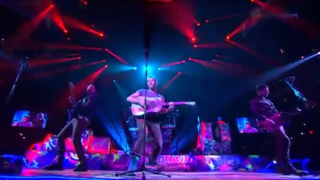 Coldplay Brit Awards 2012