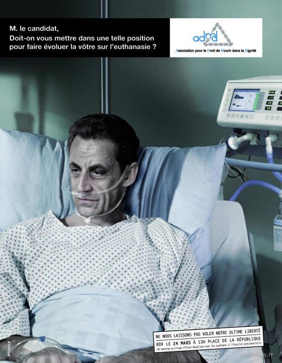 ADMD euthanasie Nicolas Sarkozy