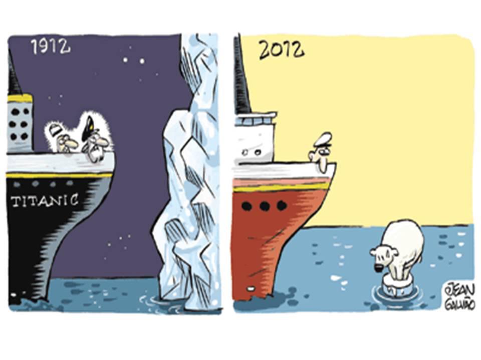 Titanic 1912 vs Titanic 2012