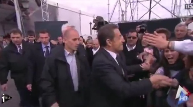 Video Nicolas Sarkozy montre Concorde