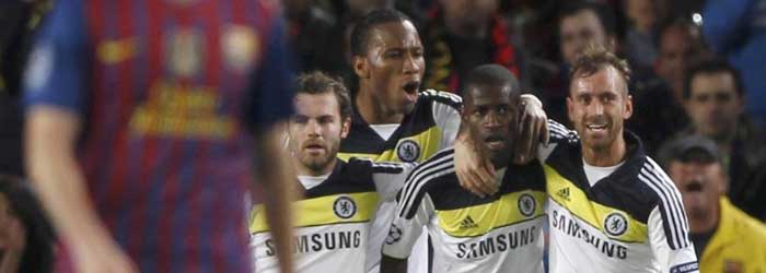 Video buts Chelsea Barcelone 2-2 2012