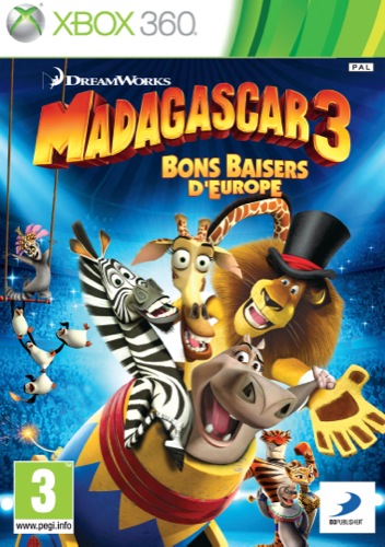 MADAGASCAR 3 Xbox 360