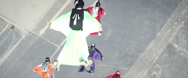 VIdeo Wingsuit competition