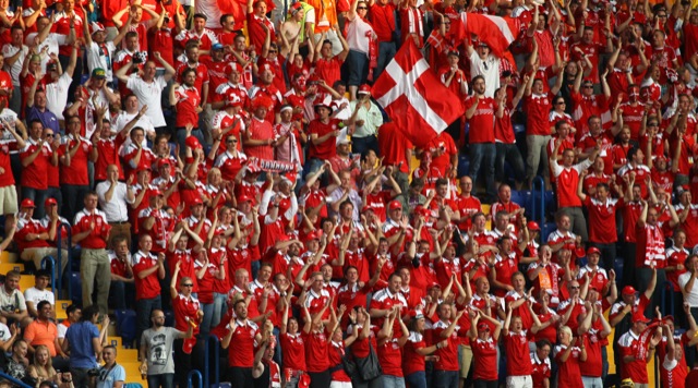 Fans during Netherlands v Denmark - UEFA EURO 2012 Group B
