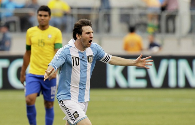 Video buts Argentine Bresil