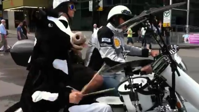 Video moto-orchestre Montreal