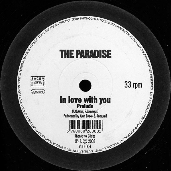 Single The Paradise In Love With You
