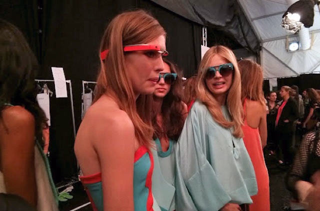 Google Glass Fashion Week New York 10