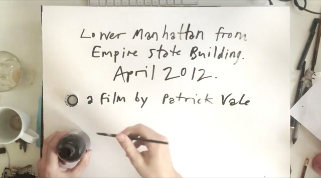 Video Time Lapse dessin Empire State of Pen