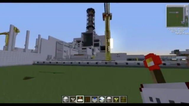 Video Tchernobyl Minecraft