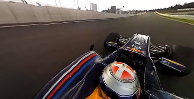 Video Vue 360 degres Red Bull F1