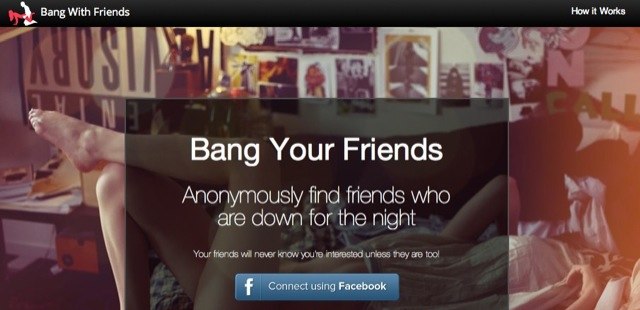 Bang with friends application facebook