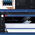 facebook design Fred Nerby page fan apple