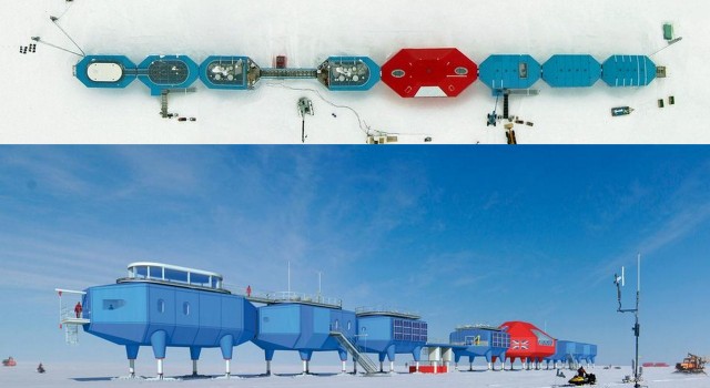 Halley VI station recherche  Antarctique scientifique