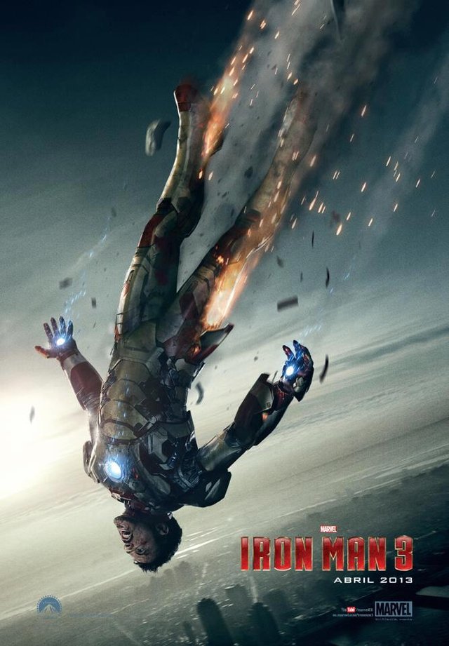 affiche iron man 3 sortie 24 avril france