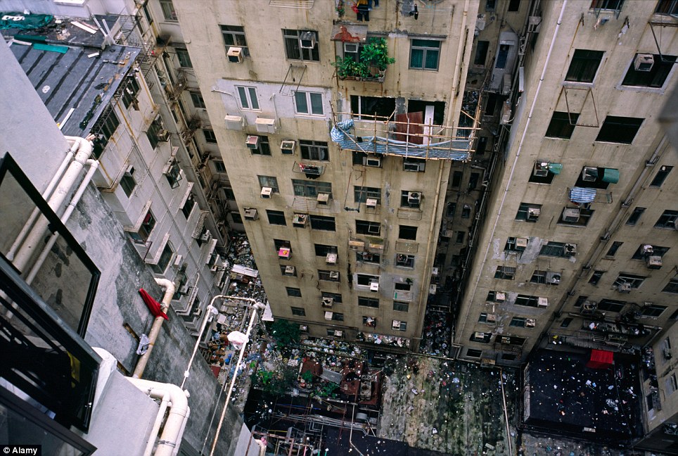 logement bidonvilles Hong Kong