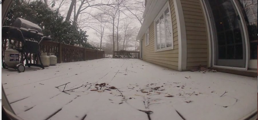 video 1 metre de neige en 33 secondes Time Lapse
