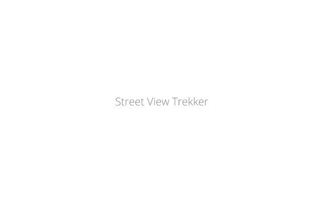 video Trekker google street view