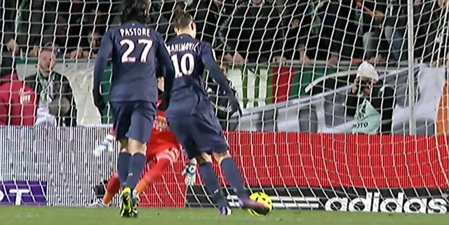 Panenka Zlatan Ibrahimovic Saint-Etienne PSG