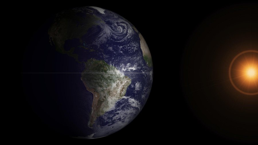 Terre Equinox satellite GOES
