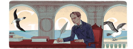 Charles Baudelaire doodle