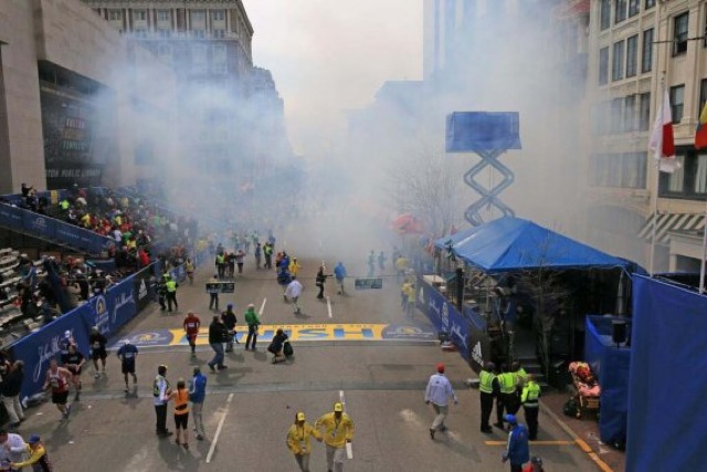 Explosions marathon Boston