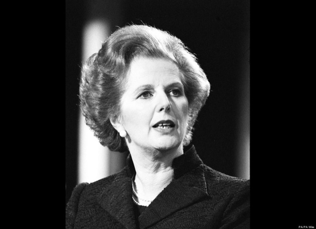 Margaret Thatcher morte