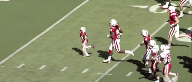 Video Jack Hoffman touchdown