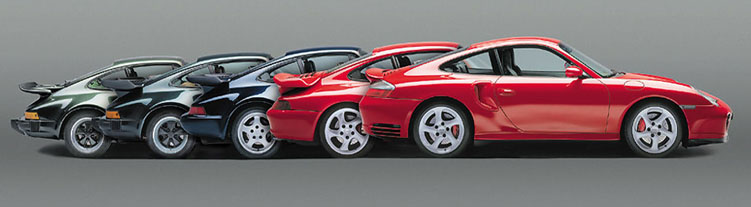 Evolution Porsche 911