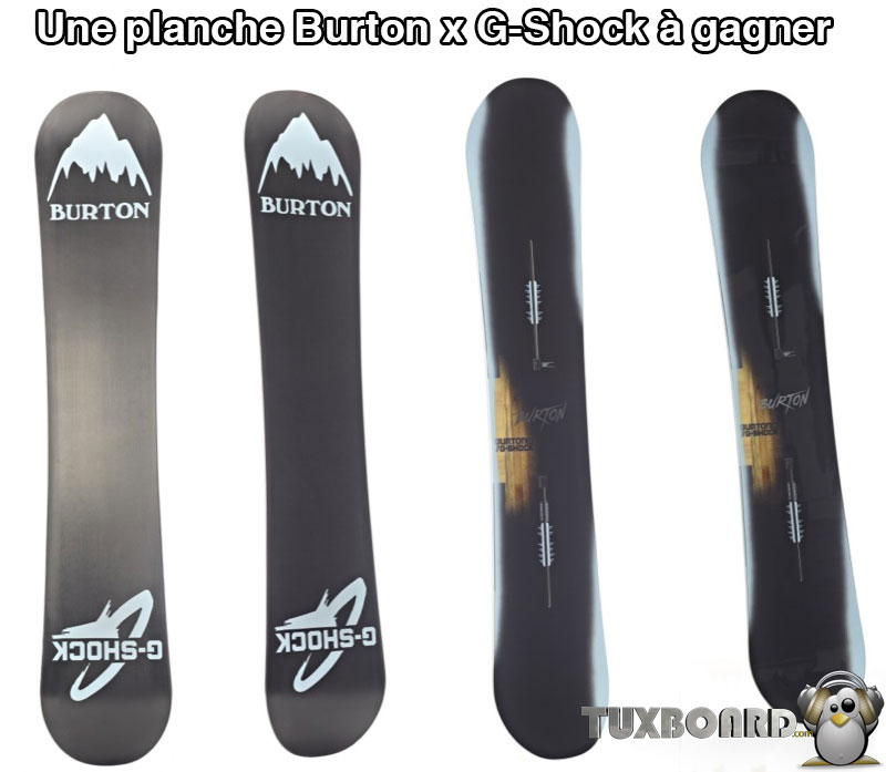 Planche G-Shock Burton Concours Tuxboard